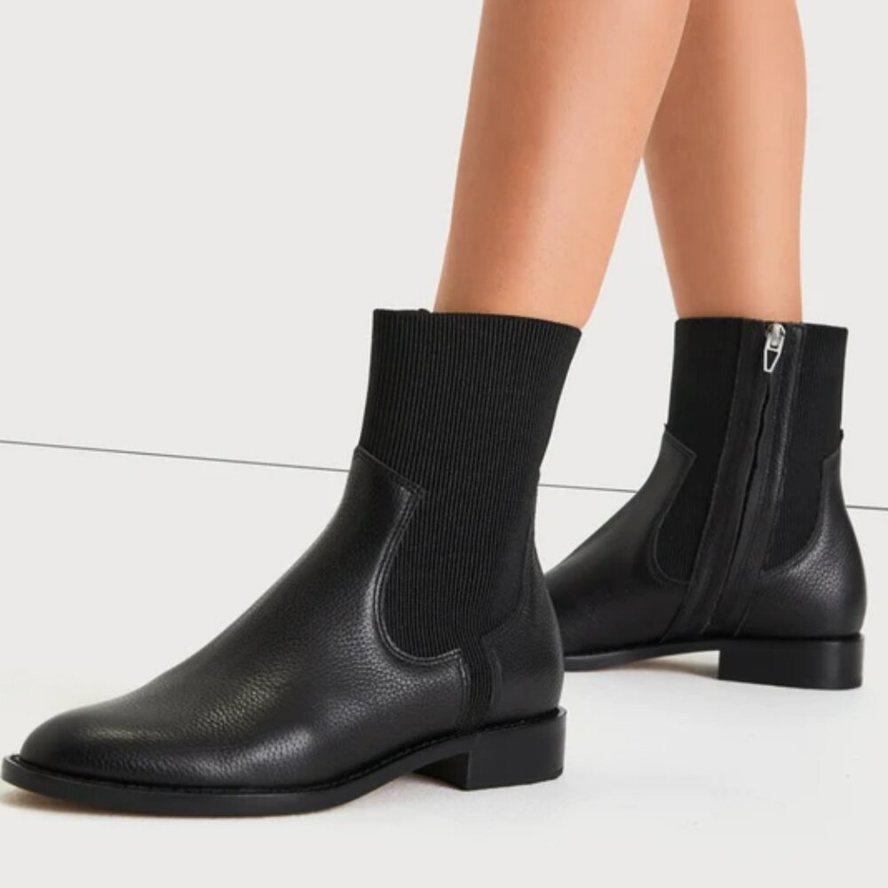Dolce Vita Gineva Black Ankle Boots. Sz 8.5